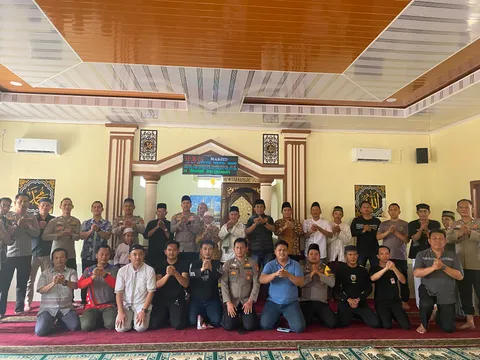 Kerukunan Warga Tanah Abang Ditekankan dalam Jumat Keliling Kapolsek Batanghari Leko